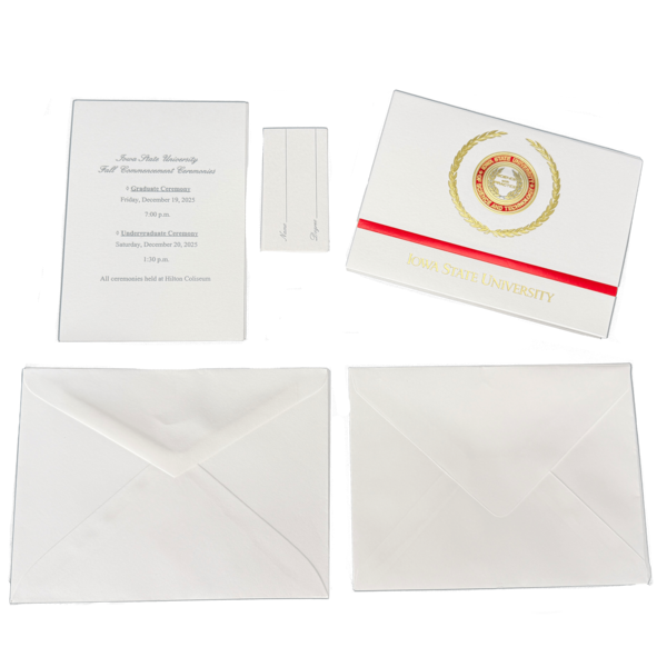 Iowa State University S26 Graduation Announcements 5-pack